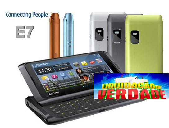 Touch Screen Quad Band GSM Dual SIM E7 telefone com teclado